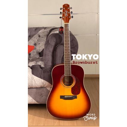 Violão Seizi Folk Tokyo Brown Burst