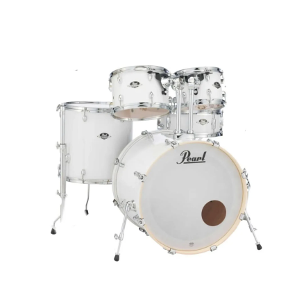 Bateria Pearl Export EXX725SP/C33 5 Peças Pure White