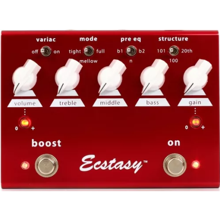 Pedal Bogner Ecstasy Red Overdrive/distortion