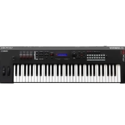 Teclado Yamaha MX61 BK/BRA Sintetizador 