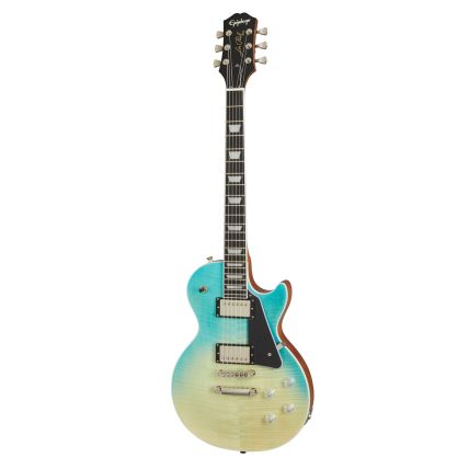 Guitarra Epiphone Les Paul Modern Figured Caribbean Blue Fade