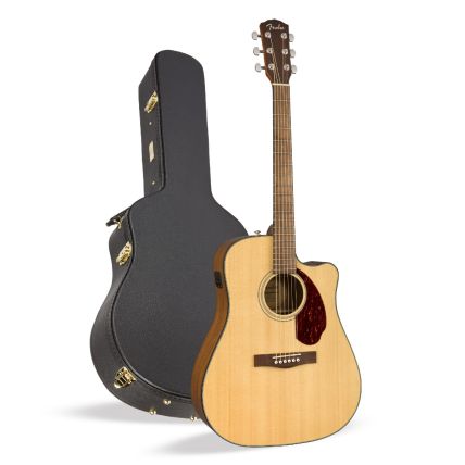 Violão Fender CD-140 SCE Dreadnought Cutaway C/Case 097 0213 321 Natural