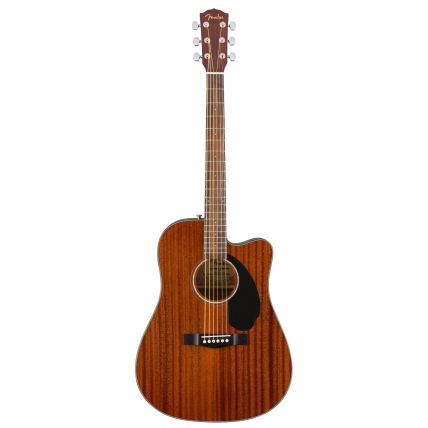 Violão Fender SCD-60SCE SCE Dreadmought Solid Top Cutaway Eletroacustico 097 0113 022 - All Mahogany