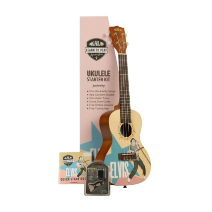 Ukulele Kala Elvis Rockabilly Learn Ltp-C-Erb