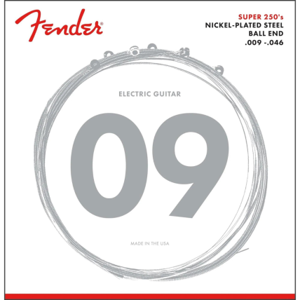 Encordamento Fender Guitarra 250LR 009 Nyckel 57834