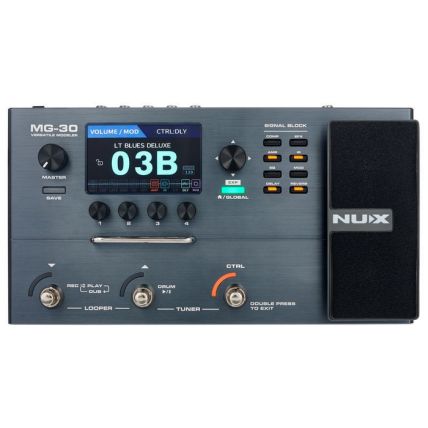 Pedaleira Nux MG 30 Cherub NFA 3934 Mod Multi Efeito 