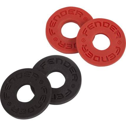 Trava de Correias Fender Strap Blocks 2 Black / 2 Red 0990819000
