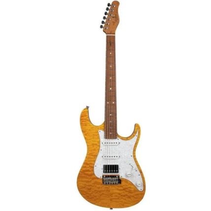 Guitarra Tagima Stella DW Tamb DF/PW Transparent Amber