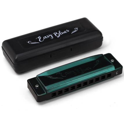 Gaita hering Ve4420C Easy Blues Verde em Dó