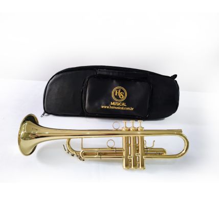 Trompete Hs Musical Sib Laqueado HS1048