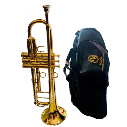 Trompete HS MUSICAL Sib 37 Laqueado HSTR5-37