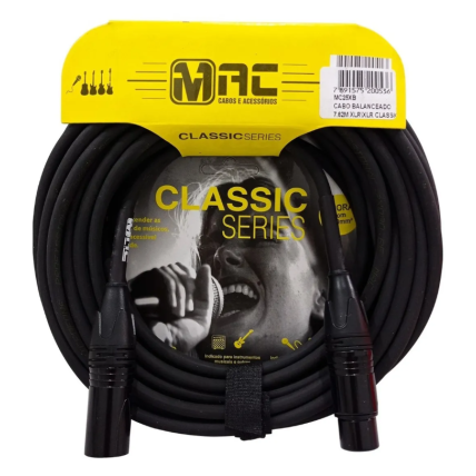 Cabo mac MC25XB Balanceado 25FT/7,62 XL