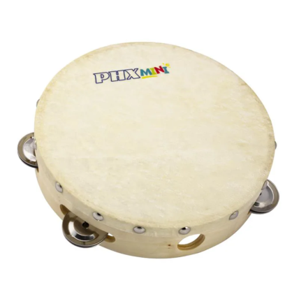 Pandeiro Phoenix 8" Infantil Com Pele Animal TH8-6