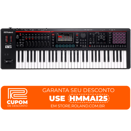 Teclado Roland XPS-60 Sintetizador 61 Teclas