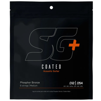Encordoamento Sg+ Violao Aço 012 054 Bronze Fosforo Coated