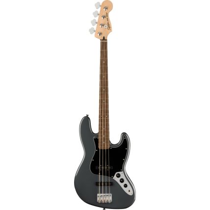 Contra Baixo Fender Squier Affinity Jazz Bass LRL BPG Charcoal Frost Metallic 0378601569