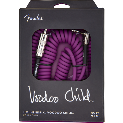 Cabo Fender Jimi Hendrix Voodoo Child Cables Coil Purple 0990823001
