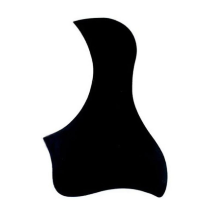 Escudo Ronsani P/Violão C/Boca Oval Preta