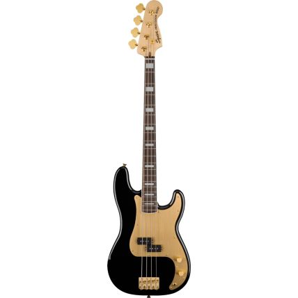 Contra Baixo Fender Squier 40th Anniversary Precision Bass LRL GHW GPG BLK
