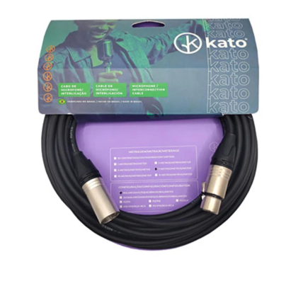 Cabo Kato Para Microfone K2 XLR XLR PR 7MT