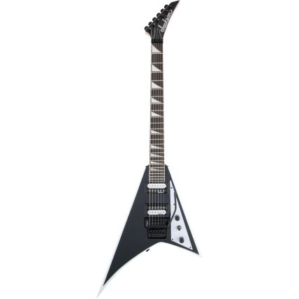 Guitarra Jackson JS32 Rhoads AH FB BLK WHT Bevels