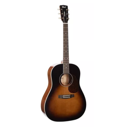 Violão Cort Earth 100SSF Eletro Acústico - Tampo Sólido