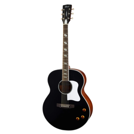 Violão Cort CJ Retro VBM Eletro-Acústico - Vintage Black Matte