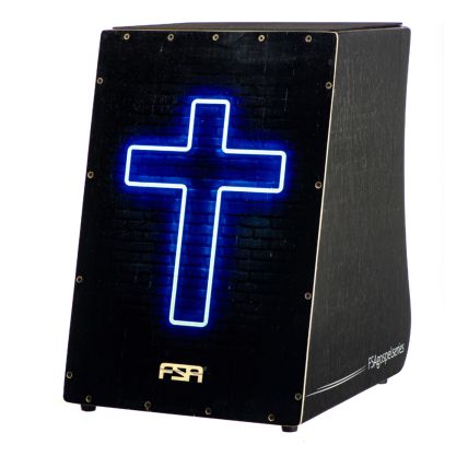 Cajon Fsa Gospel FG1518 Cruz Neon