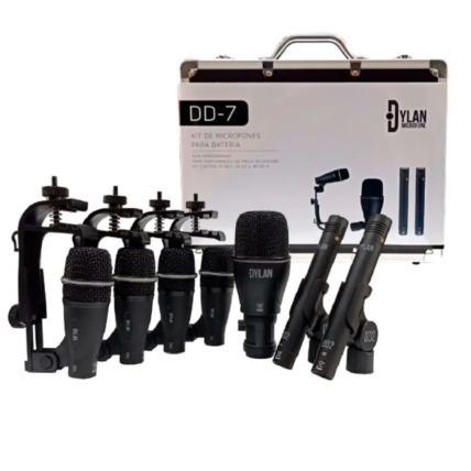 Microfone Dylan DD 7 Kit Para Bateria 7 Peças