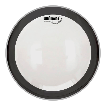 Pele Willliams W1SC 188 10 Polegadas Clear Filme Simples Com Anel Abafador