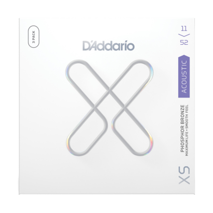 Encordoamento D'addario Pack ( 3 unidades ) Violao 11/52 XSAPB
