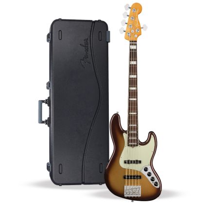 Contra Baixo Fender American Ultra Jazz Bass V Mocha Burst 0199030732