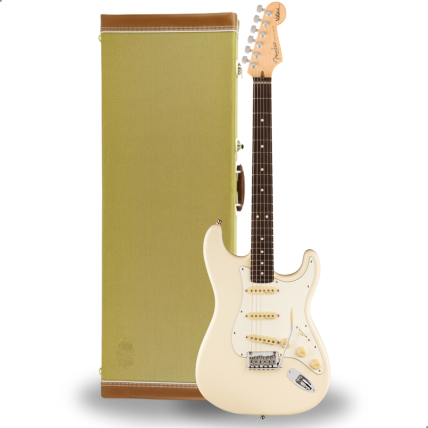 Guitarra Fender Am Artist Signature Jeff Beck Stratocaster Olympic White 0119600805