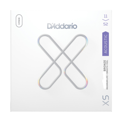 Encordoamento D'addario Pack ( 3 unidades ) 11/52 Violão XSABR
