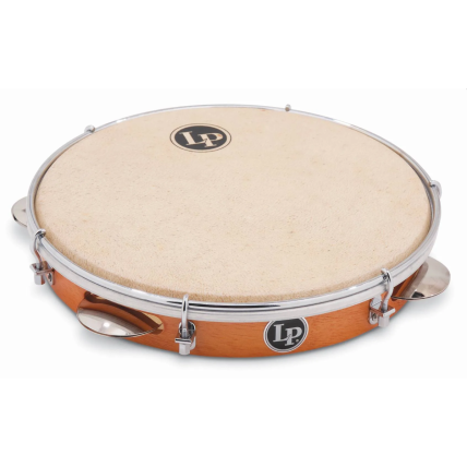 Pandeiro Lp Brazilian 10" Lp3010n Pele Natural