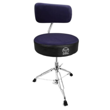 Banco Torelli BAB46 Azul Para Bateria Com Encosto