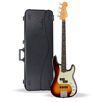 Contra Baixo Fender American Ultra Precision Bass Ultraburst 0199010712