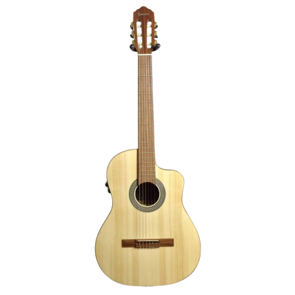 Violão Giannini NCP2 CEFX Clássico Cutway Efeito Louro Preto Natural Gloss