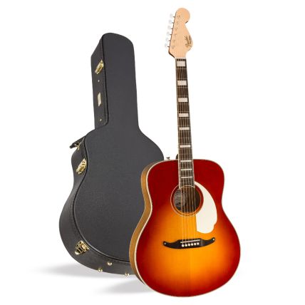 Violão Eletrico Fender Palomino Vintage Ovangkol Fingerboard Gold Pickguard