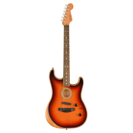 Violão Fender American Acoustasonic Stratocaster 3 Color Sunburst 0972023200