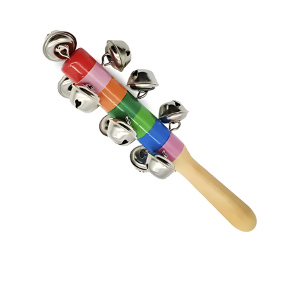 Chocalho Liverpool Guizos com haste em madeira