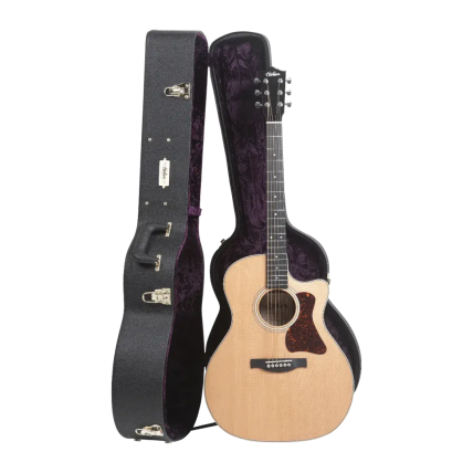 Violão Hertom Ga Dlx Natural Grand Auditorium Deluxe Com Estojo