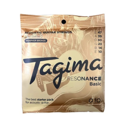 Encordoamento Tagima Violão 010 Basic Ligth Coated