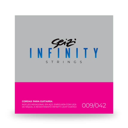 Encordoamento Seizi Guitarra Infinity Light Coated 009