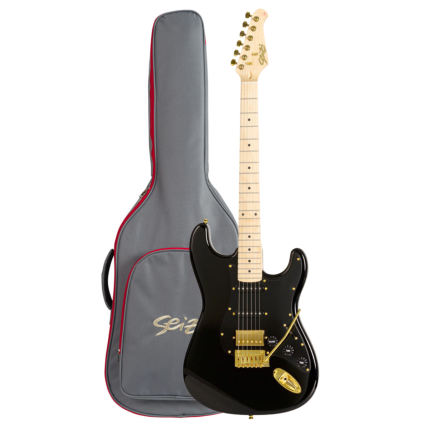 Guitarra Seizi Vintage Budokan HSS – Black Gold 10360470