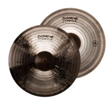 Prato Domene Hi Hat 15″ Cymbals - 15HHCRYS (Pra)