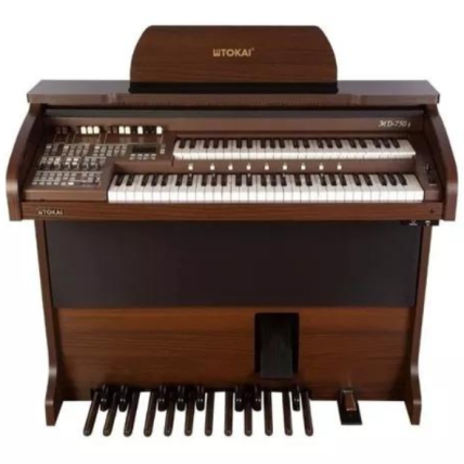 Orgao Tokai MD-750 Marrom Wengue C/ Banqueta