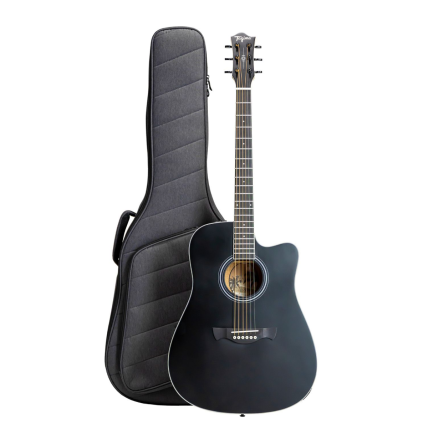 Violao Eletrico Tagima Sunset EQ-BKOP Folk Aço Tampo Solido Spruce B/S Sapele