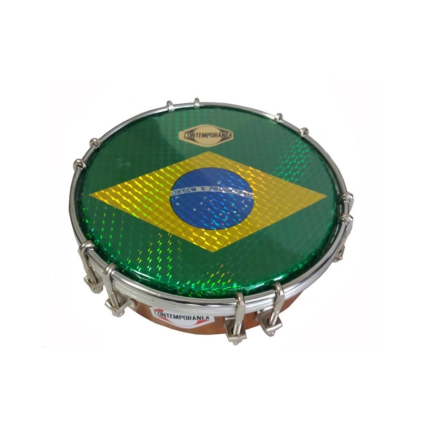 Tamborim Contemporanea- MD 6Pol BB Cromado 12 Tar 209CB