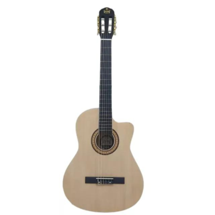 Violão Myth Acustico Nylon Cutway MT39NC Natural + Dark Brown